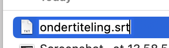 Screenshot van stap 6 om SRT-bestand uit After Effects te halen