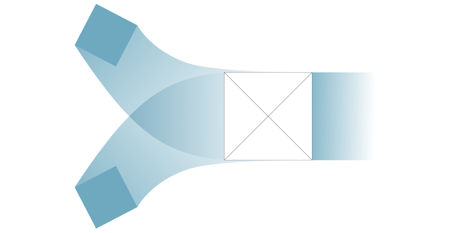 Abstract beeld van logo dat in beweging is ter illustratie bij blog over logo animatie laten maken en hoe in te zetten