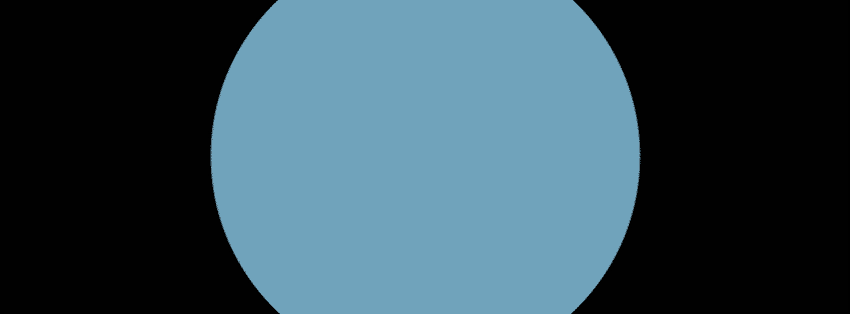 Motion design animatie van geometrische figuren