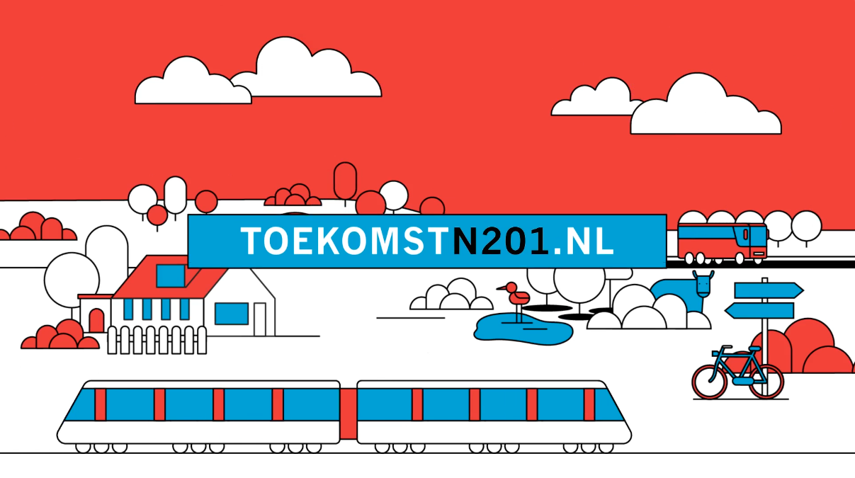 Beeld van overheidscommunicatie n201 ter illustratie van animatie voor provincie Utrecht voor meer burgerparticipatie rondom toekomst