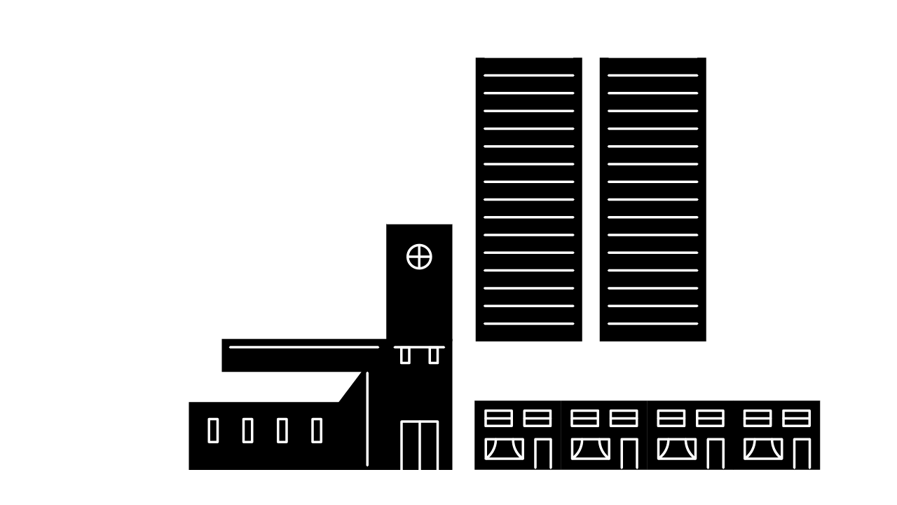 Beeld van gebouwen met zon erboven ter illustratie van kosten animatie klimaatverandering laten maken door animatiestudio Creative Beards