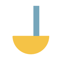Abstract beeld met geometrische vormen ter illustratie van 2d animatie laten maken door animatiestudio Creative Beards